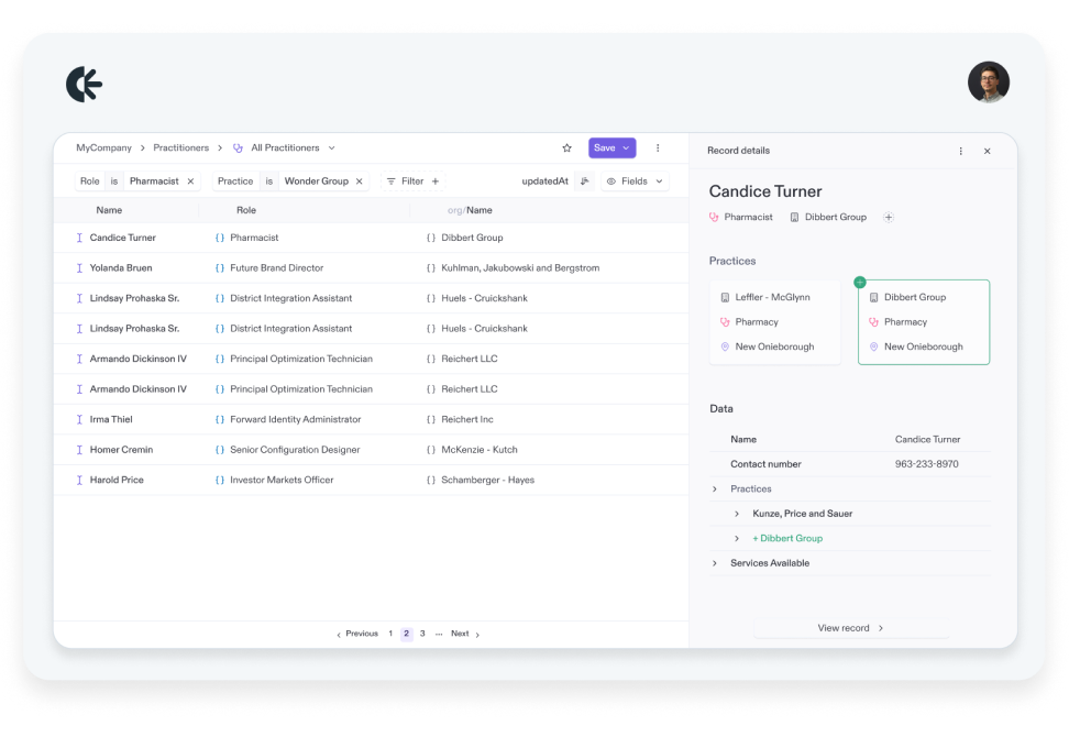 Provider Data Management