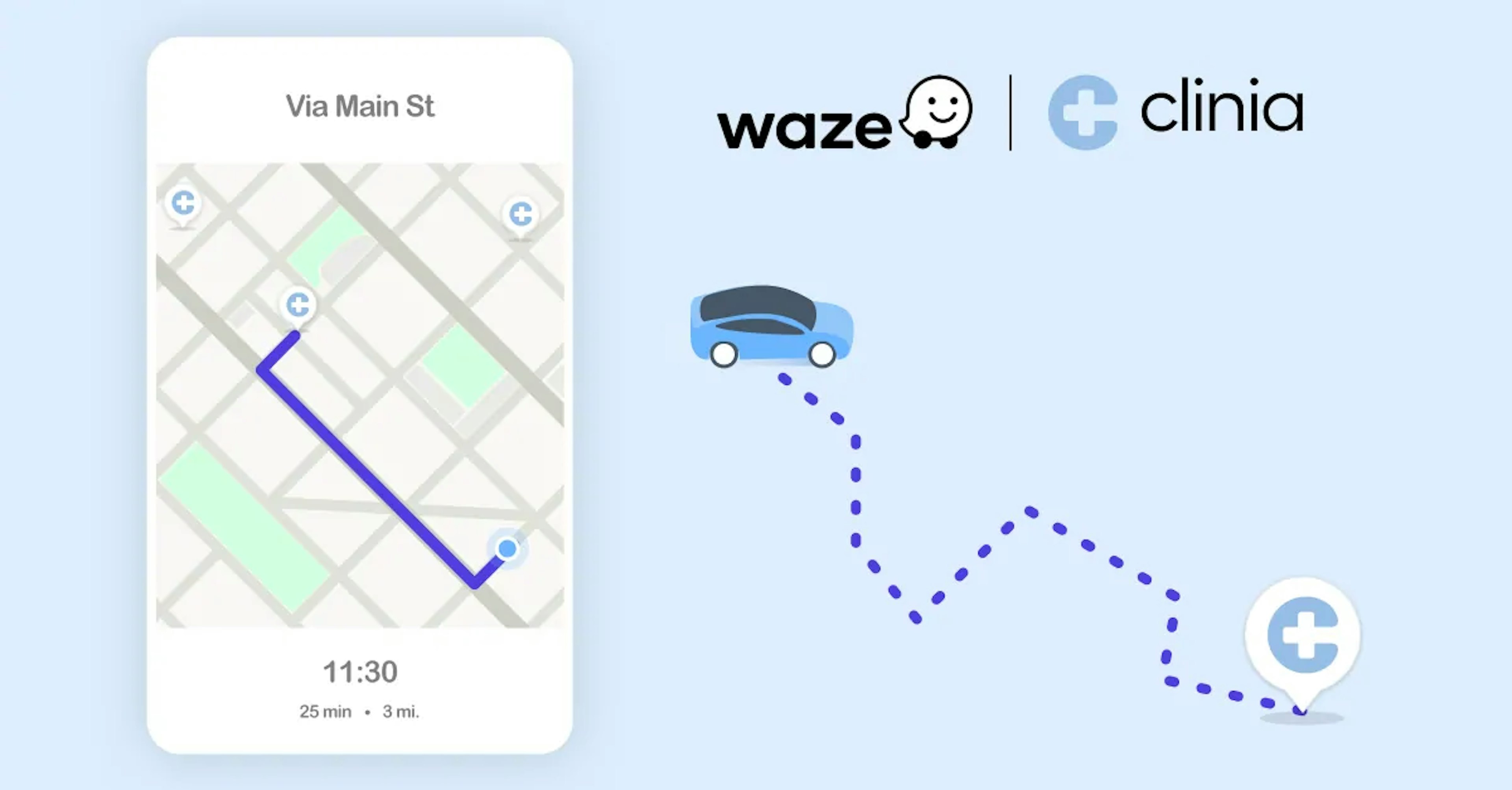 Waze Helps Canadian Drivers Find and Navigate to COVID-19 Testing Centres Through Partnership With Clinia