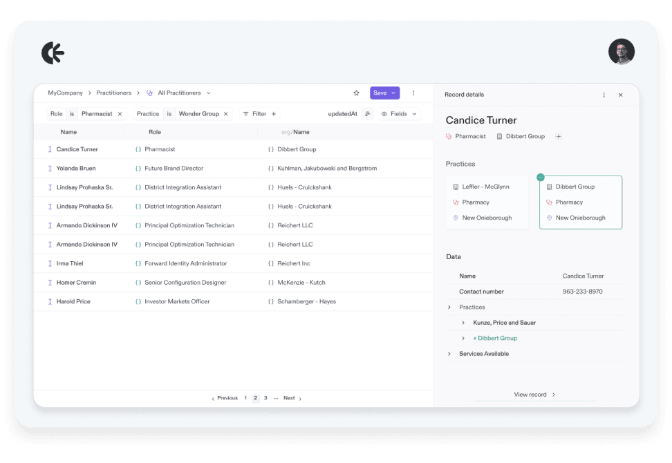 Provider Data Management