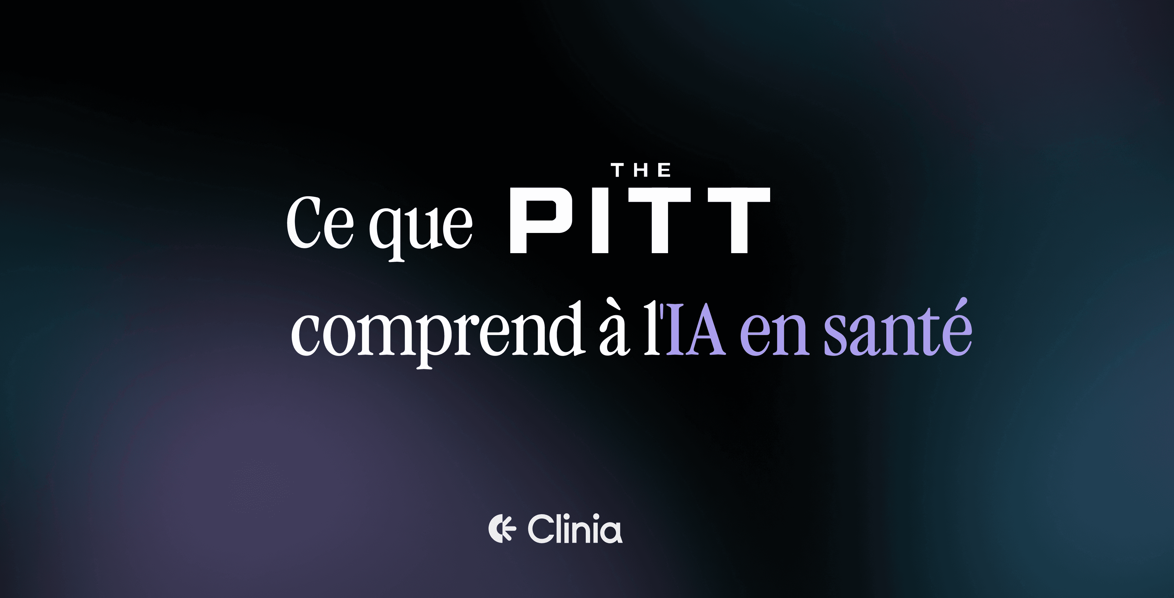 Ce que The Pitt saisit sur l'IA médicale