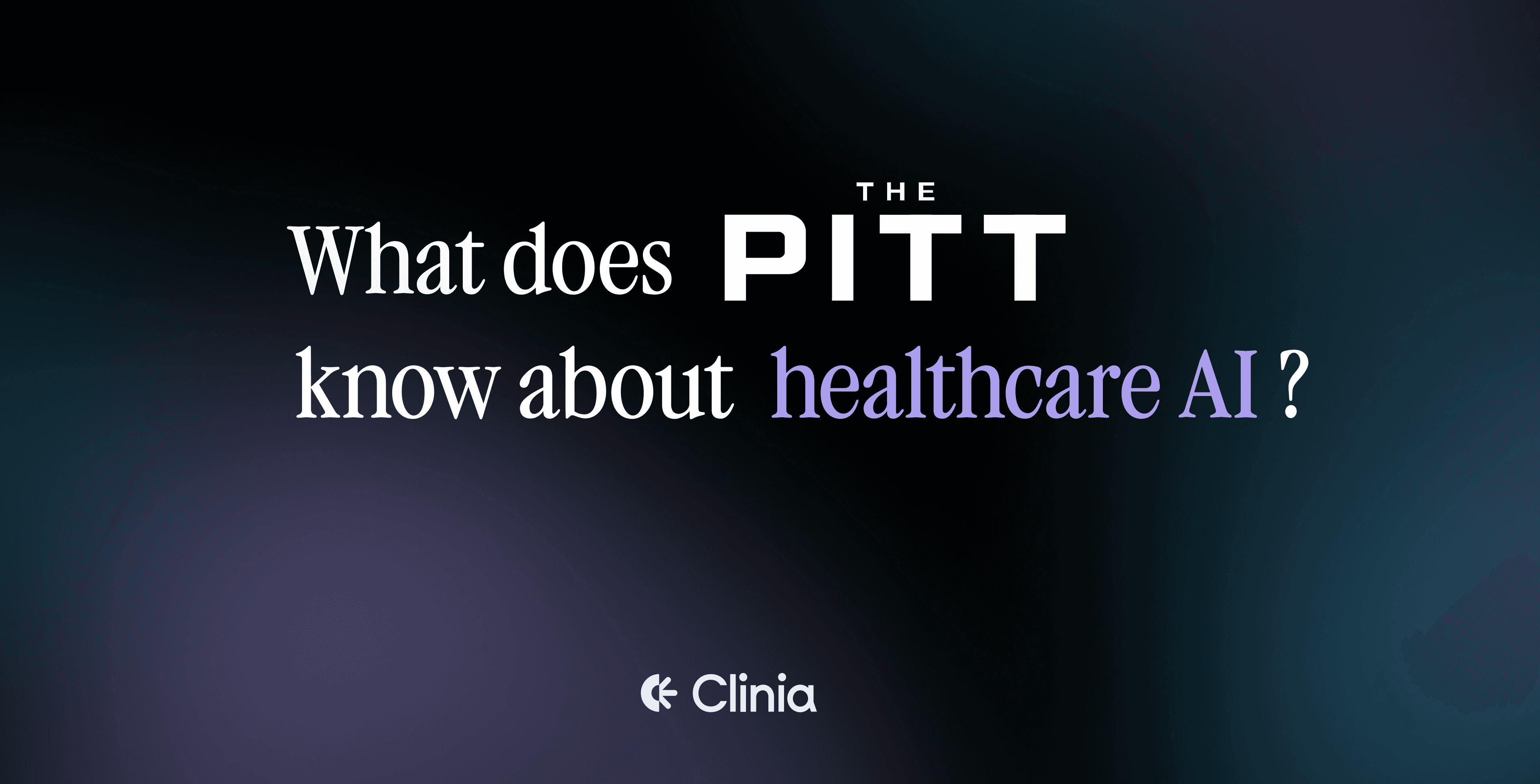 What The Pitt Gets Surprisingly Right About AI in Healthcare